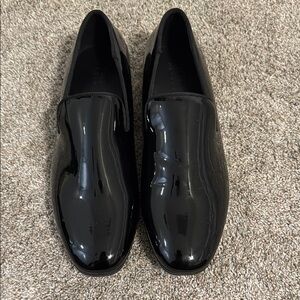 ASOS Black Patent Leather Loafers